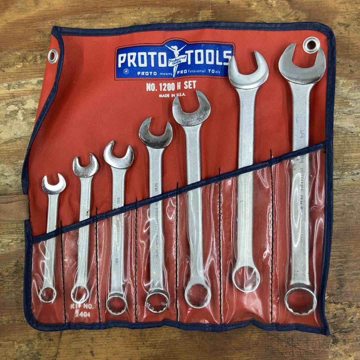【中古品】PROTO コンビネーションレンチ 7本セット インチサイズ【柏店】