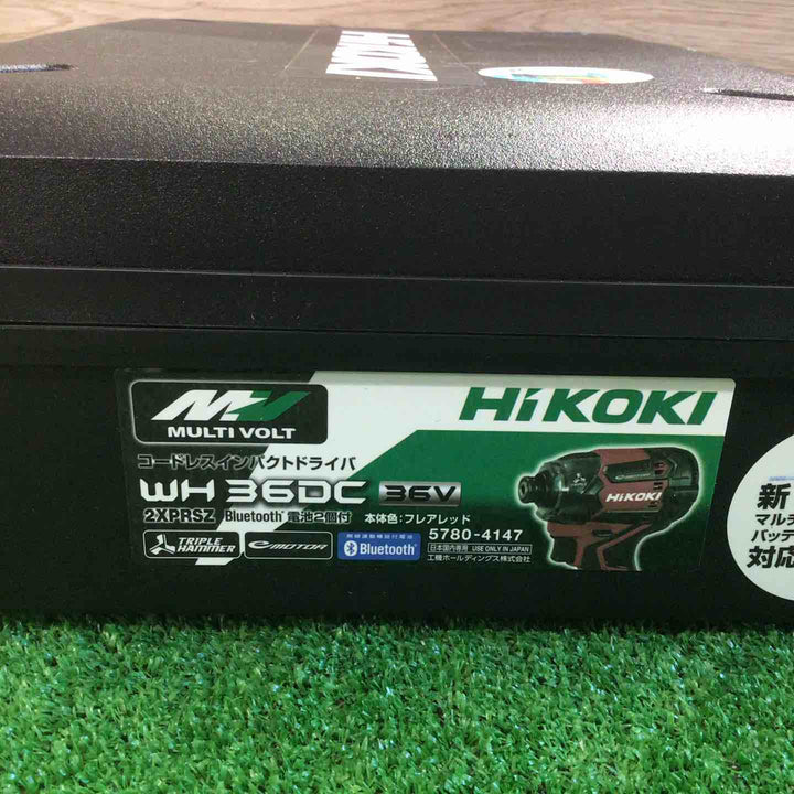 ★ハイコーキ(HIKOKI ※旧:日立工機) コードレスインパクトドライバー WH36DC(2XPSZ)(R)【町田店】