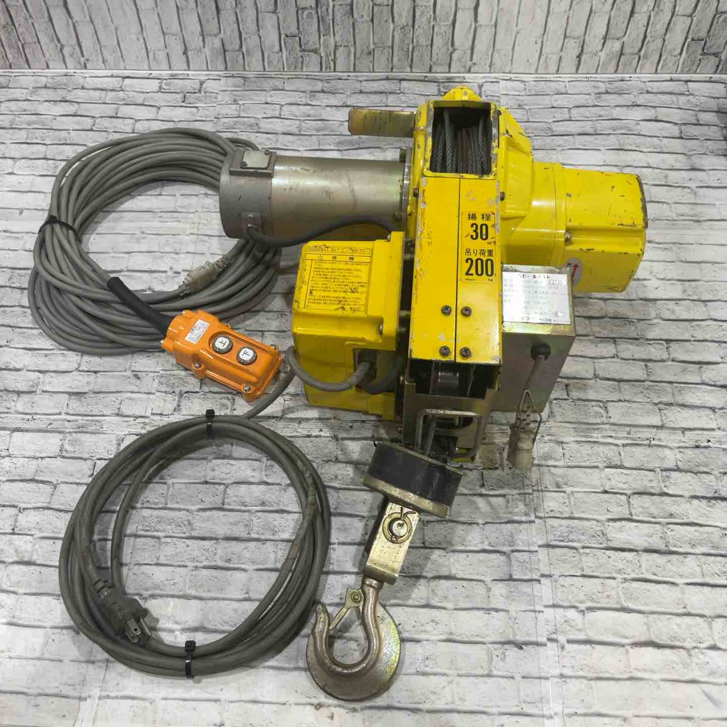 日立工機 HW-16L2 電動ウインチ【船橋馬込店】【店頭取引限定】【中古】ITHMDB1ZPVUJ 日立工機 HW-16L2 電動ウインチ【船橋馬込店】【店頭取引限定】【中古