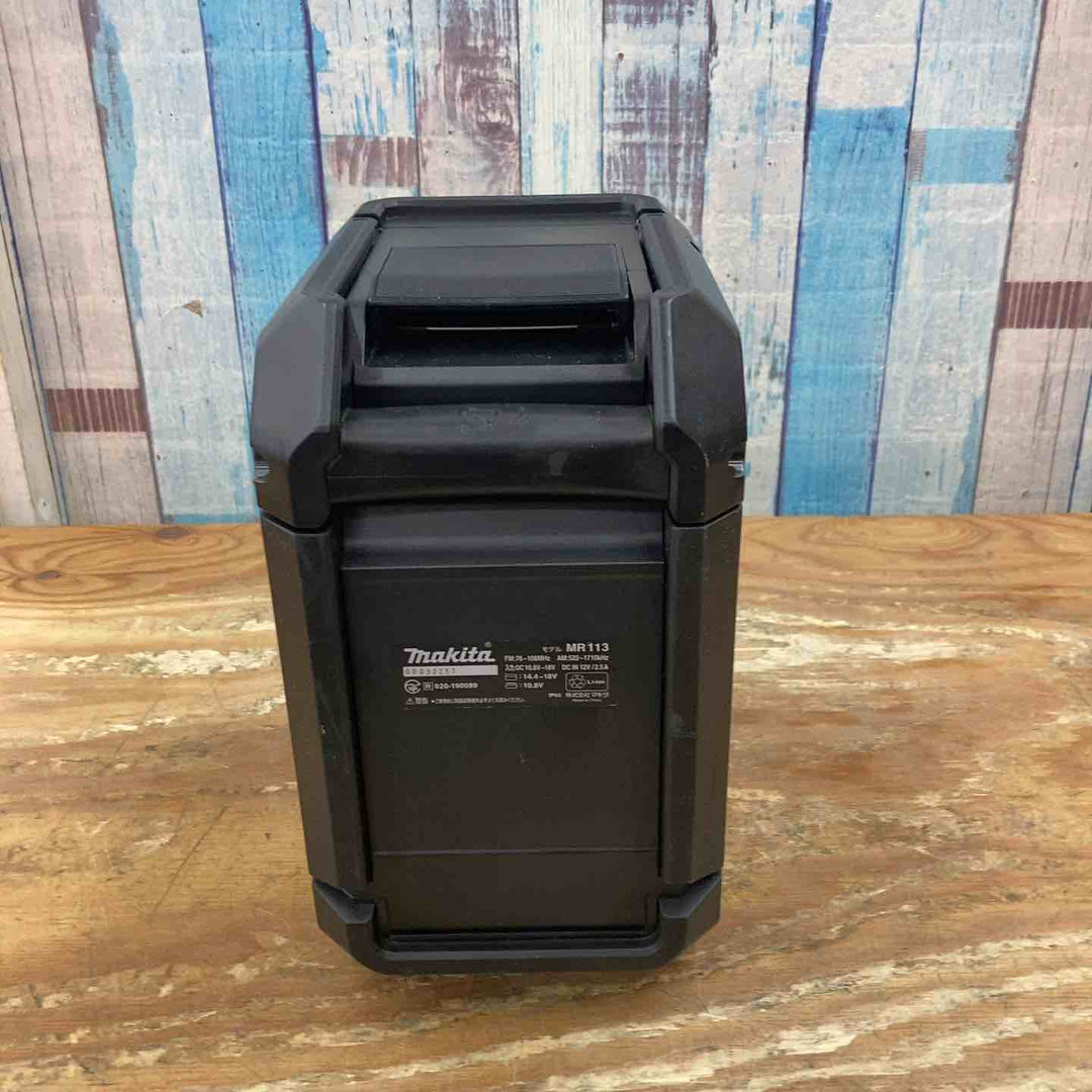 ★マキタ(makita) コードレスラジオ MR113B【柏店】