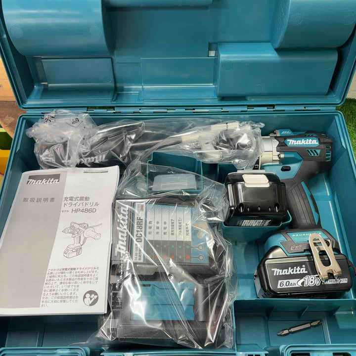 ★マキタ(makita) コードレス振動ドリルドライバー HP486DRGX【町田店】