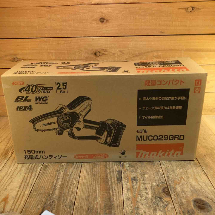 【未使用品】マキタ(makita) コードレスチェンソー MUC029GRD【所沢店】
