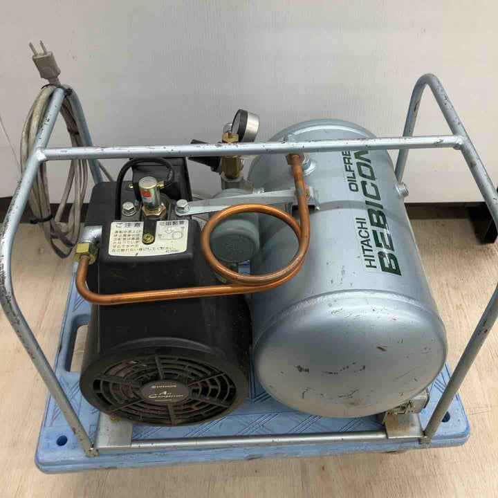 【店頭受取り限定】◇日立 /HITACHI オイルフリーベビコン 0.4OP-8SKA 100V【川越店】