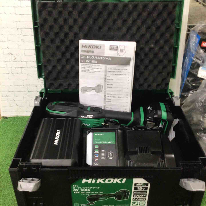 ★ハイコーキ(HIKOKI ※旧:日立工機) コードレスマルチツール CV18DA(XPZ)【町田店】