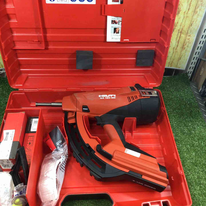 ◇ヒルティ(HILTI) ガス式鋲打機 GX120-ME 電気・機械設備用【川崎店】