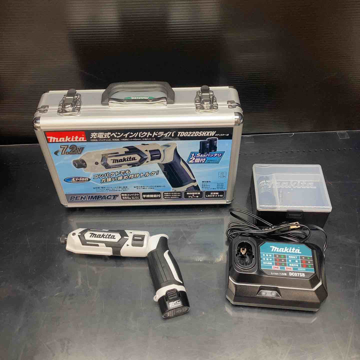 マキタ(makita) コードレスペンインパクトドライバー TD022DSHXW【川越店】