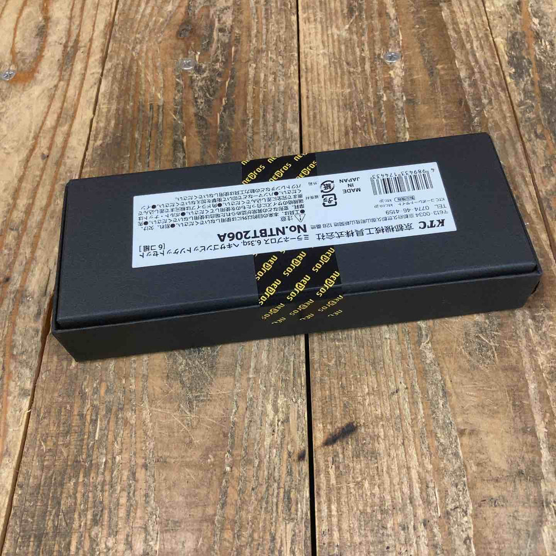 ◇京都機械工具(KTC) ネプロス(nepros) 6.3sq. ヘキサゴンビットソケットセット[6コ組] NTBT206A【所沢店】