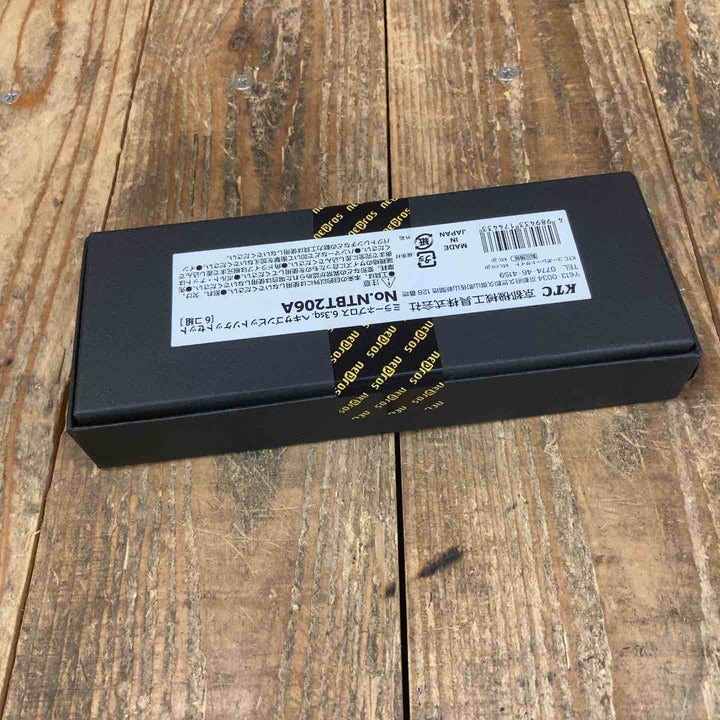 ◇京都機械工具(KTC) ネプロス(nepros) 6.3sq. ヘキサゴンビットソケットセット[6コ組] NTBT206A【所沢店】