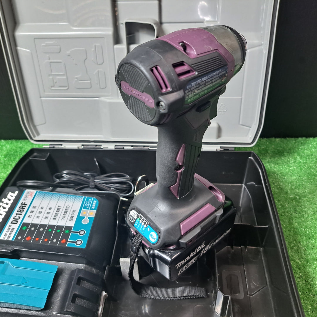 ★マキタ(makita) コードレスインパクトドライバー TD173DGXAP 最新18V バッテリー1個【岩槻店】