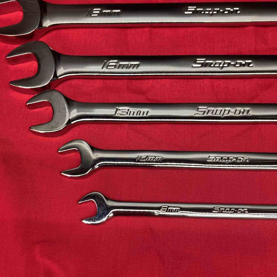 スナップオン(Snap-on)スナップオンコンビネーションレンチ6点まとめてOEXM 8・10・13・16・18・24ｍｍ【川越店】