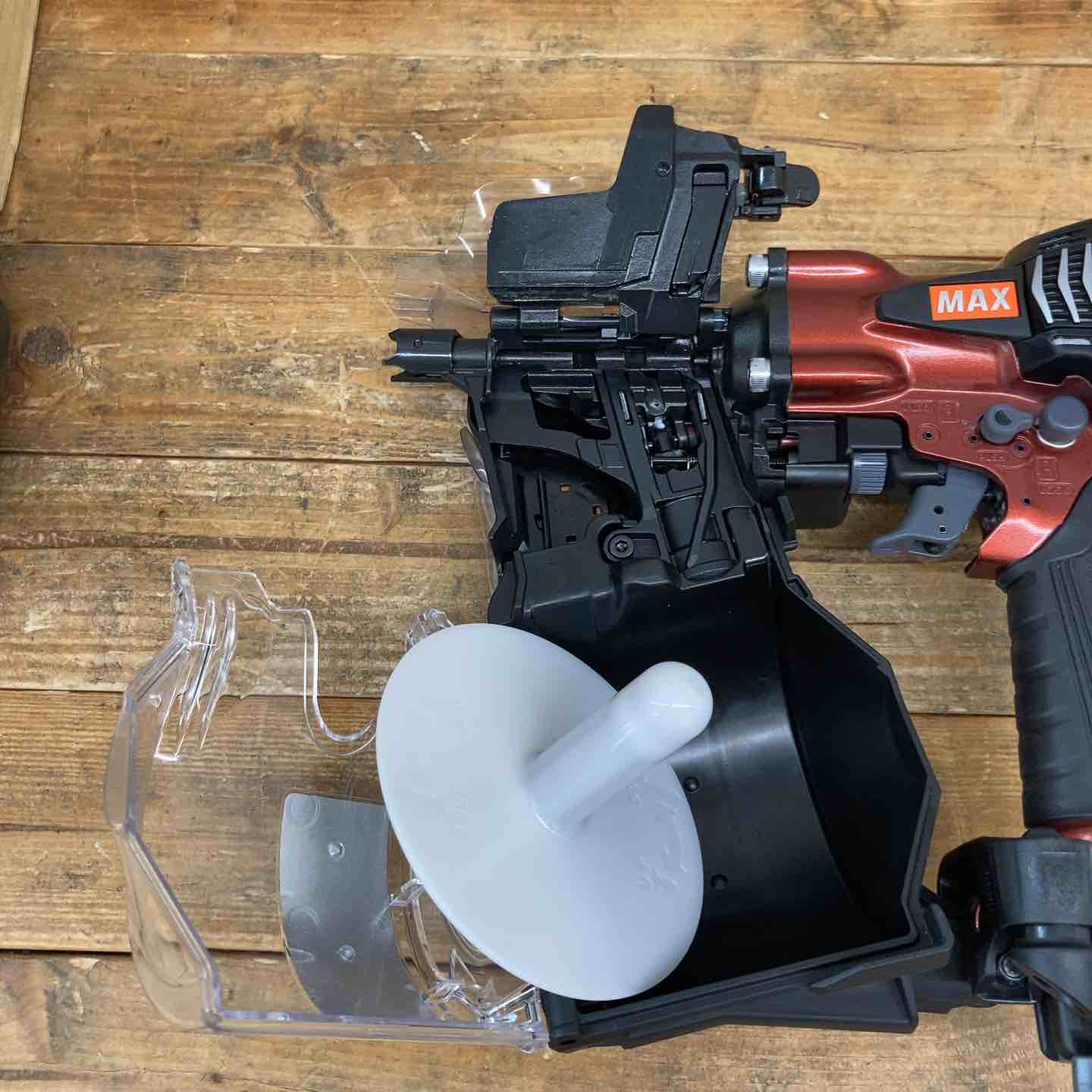 【未使用(店頭展示品)】★マックス(MAX) 高圧エア釘打ち機 HN-75N4(D)-R【東大和店】 未使用(店頭展示品)】☆マックス(MAX) 高圧エア釘打ち機 HN-75N4(D)-R