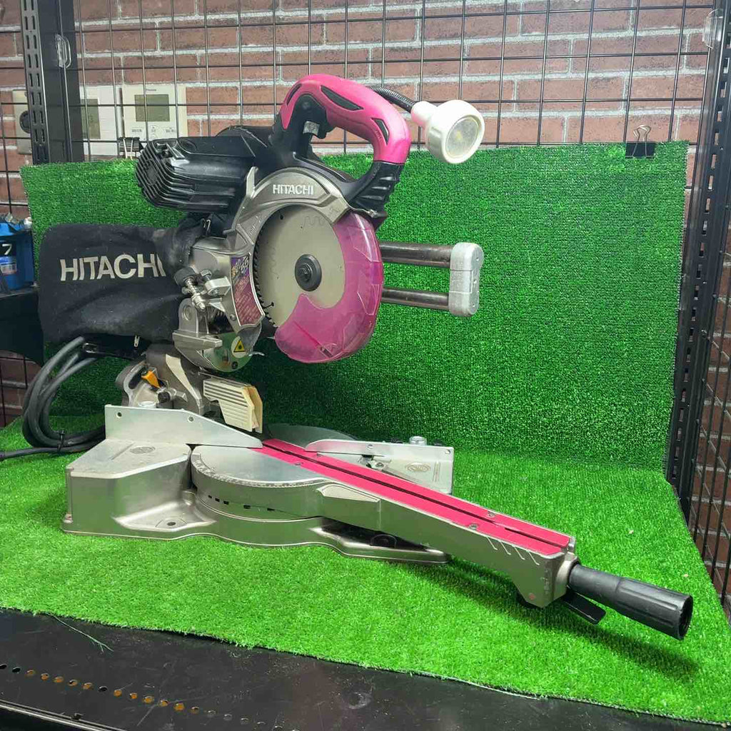 中古品】 ハイコーキ(HIKOKI ※旧:日立工機) 卓上スライド丸のこ C6RSHC