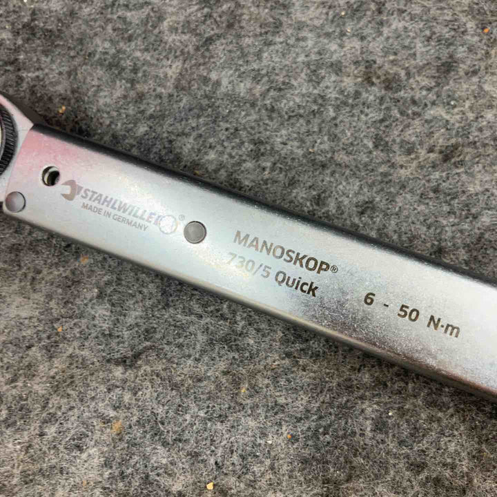 【現状品】◇スタビレー(STAHLWILLE) 730/5クイック トルクレンチ ラチェットヘッド付 MANOSKOP 730/5QUICK-JP 6-50Nm【鴻巣店】