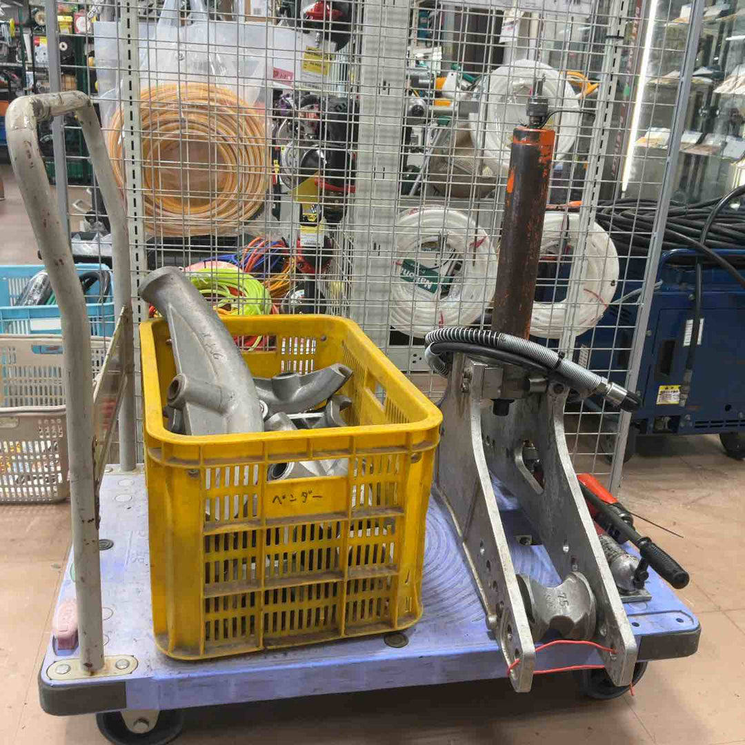 DAIA/ダイア 分離油圧式 パイプベンダー PB-1 シュー10個付 理研 手動油圧ポンプ P-16B 付セット【草加店】