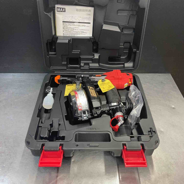 【未使用品(店頭展示品)】 マックス(MAX) 高圧エアネジ打ち機 HV-R41G5-G 【東大和店】