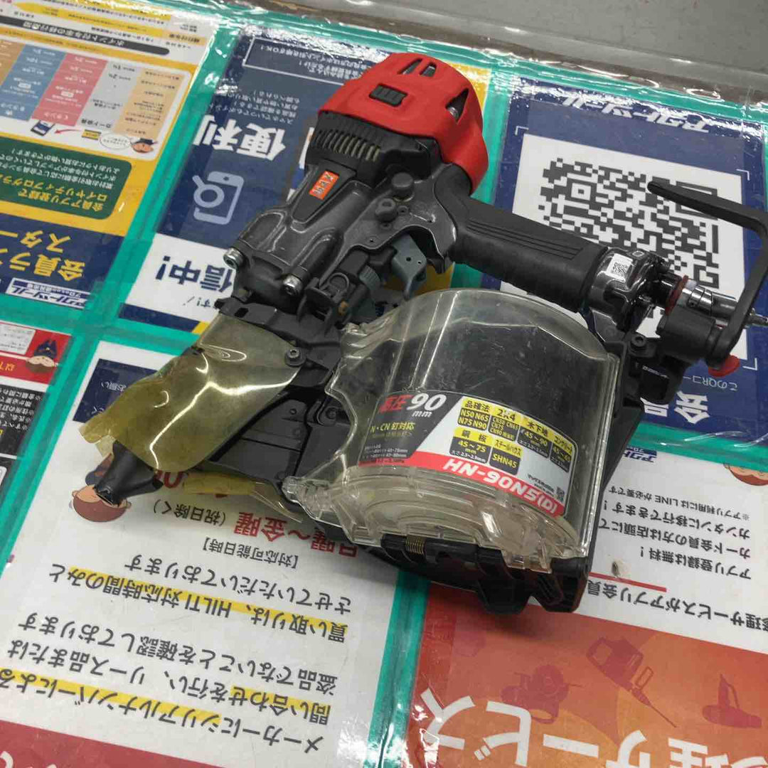 ★マックス(MAX) 高圧エア釘打ち機 HN-90N5(D)-G【戸田店】