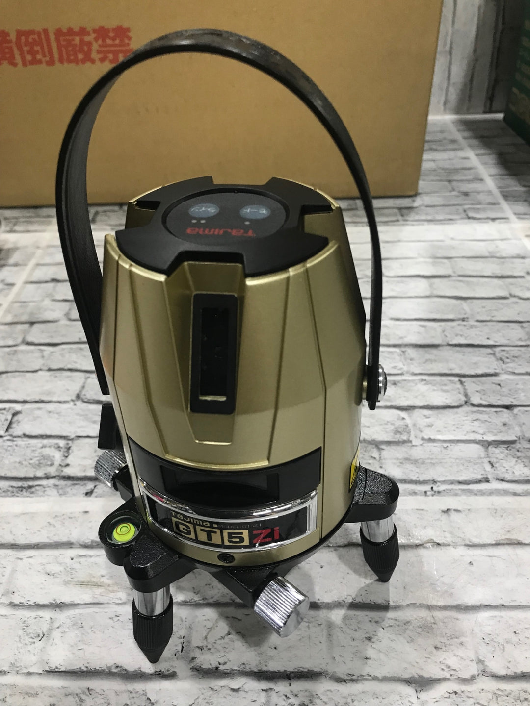 〇タジマ レーザー墨出し器 GT5Zi 受光器・三脚セット 矩十字・横 GT5Z-ISET【川口店】