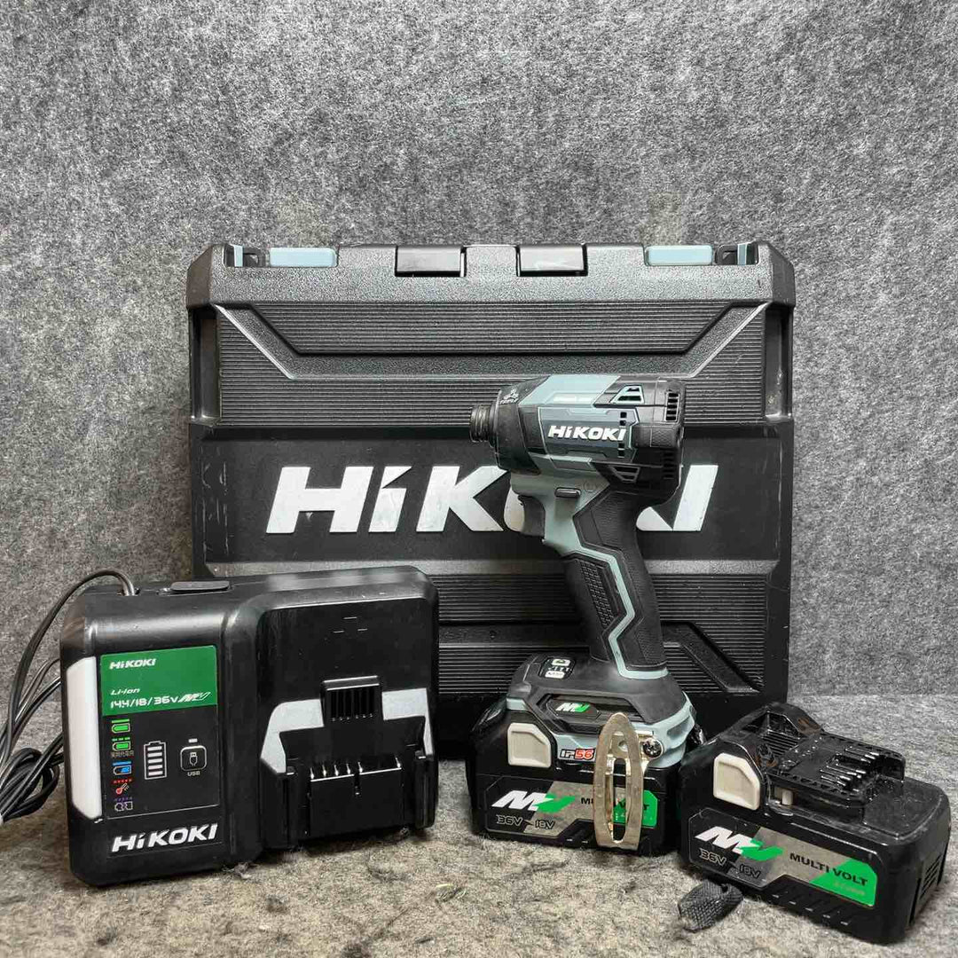 ★ハイコーキ(HIKOKI ※旧:日立工機) コードレスインパクトドライバー WH36DD(2XHSZ)(IG)【桶川店】
