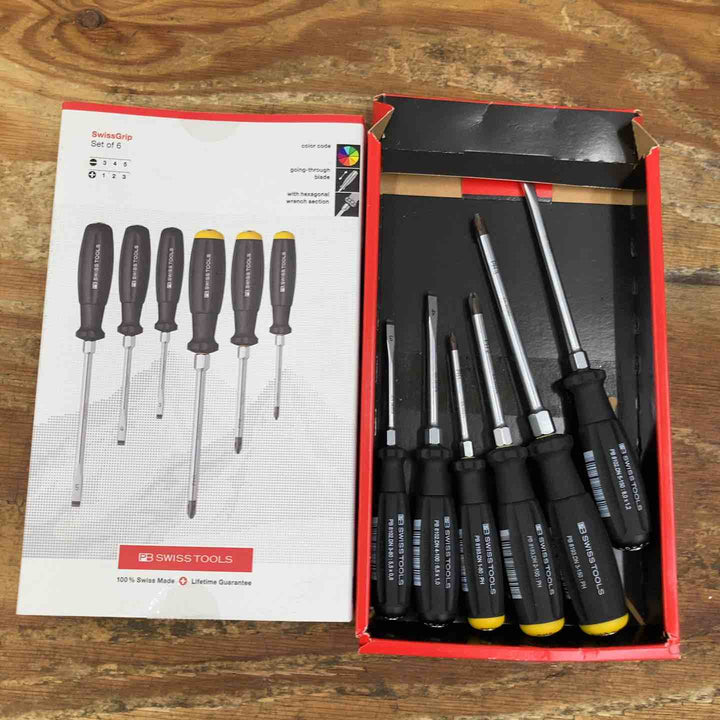 ◇PB SWISS TOOLS スイスグリップ貫通ドライバーセット(BOX)【柏店】
