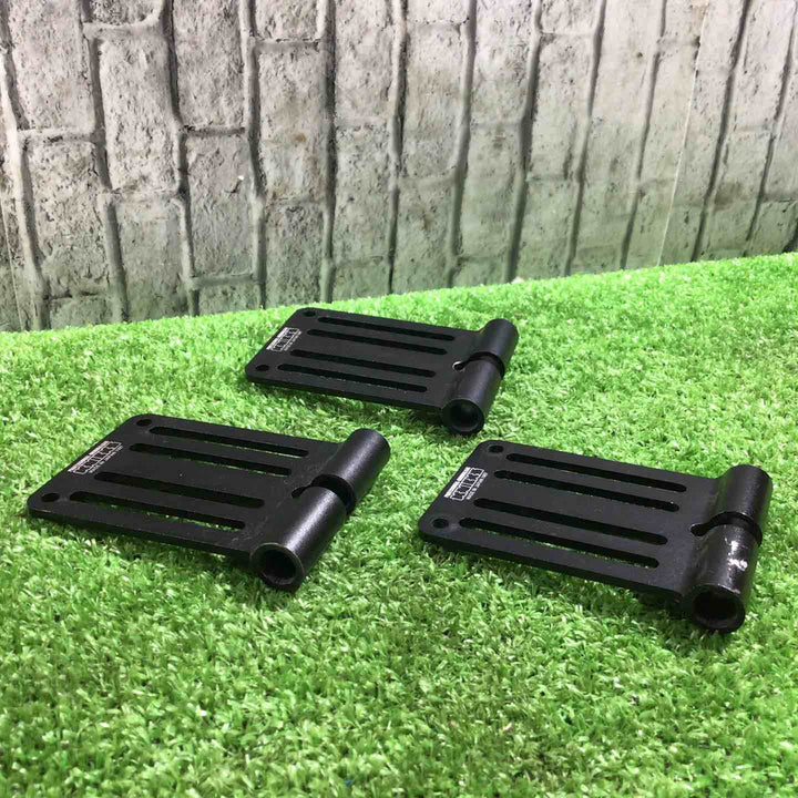 ニックス(KNICKS) アルミ削り出しベルトループ ALU15L 7枚 ブラック アルマイト加工 【川口店】