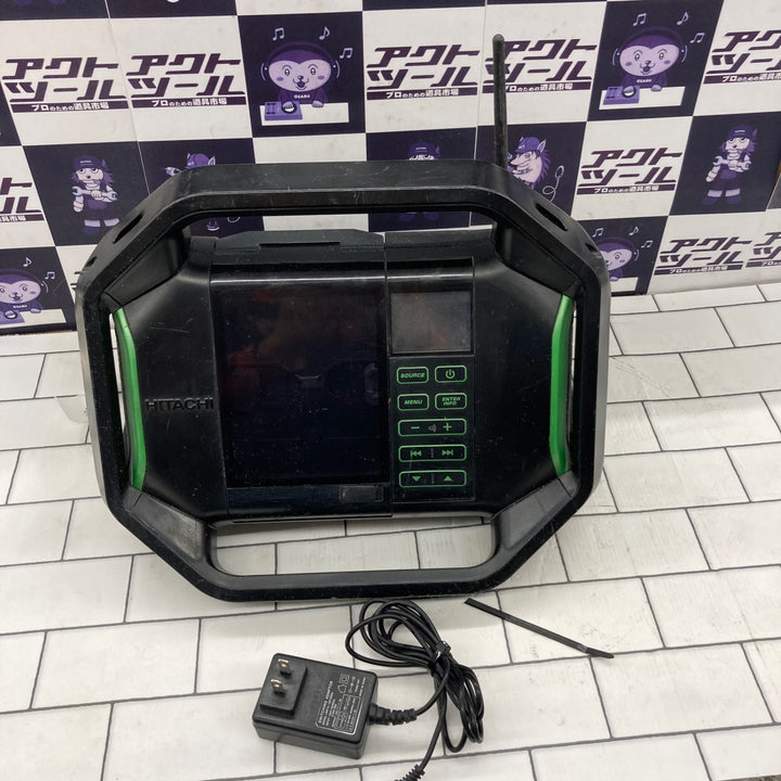 〇ハイコーキ(HIKOKI ※旧:日立工機) コードレスラジオ UR18DSAL(NN)【所沢店】