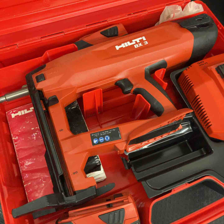 【中古品】 ヒルティ/HILTI バッテリー式鋲打ち機・BX3-ME【！バッテリー3個付き！】  【鴻巣店】