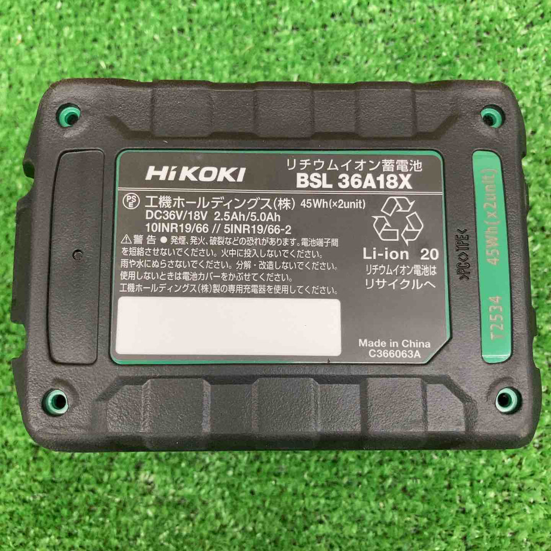 【未使用品】 ハイコーキ/HiKOKI リチウムイオンバッテリー BSL36A18X 【鴻巣店】