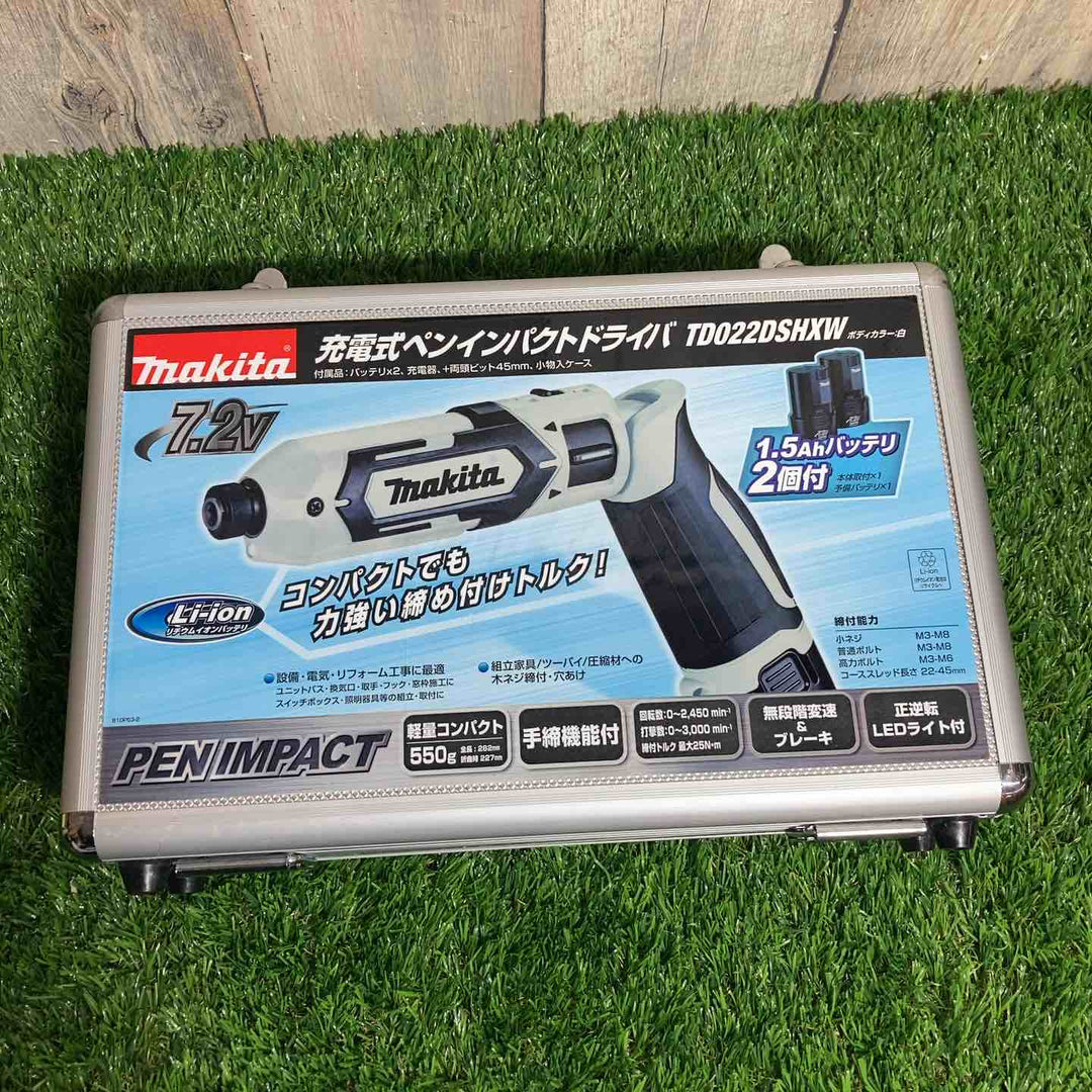 ★マキタ(makita)10.8Vコードレスペンインパクトドライバー TD022DSHXW【戸田店】
