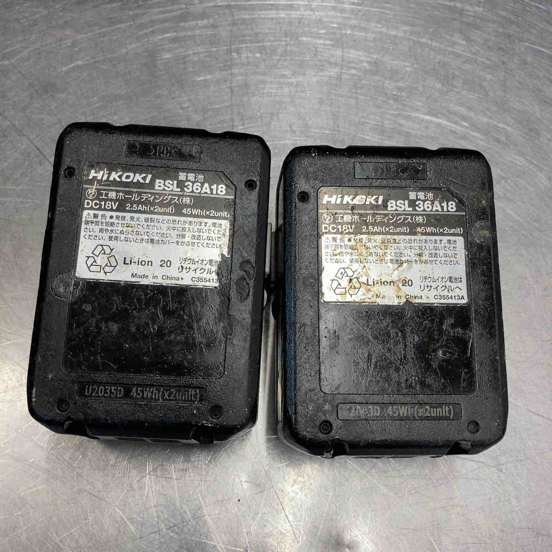 【中古品】ハイコーキ(HIKOKI ※旧:日立工機) コードレスインパクトドライバー WH36DC(2XP)【東大和店】
