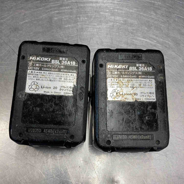 【中古品】ハイコーキ(HIKOKI ※旧:日立工機) コードレスインパクトドライバー WH36DC(2XP)【東大和店】