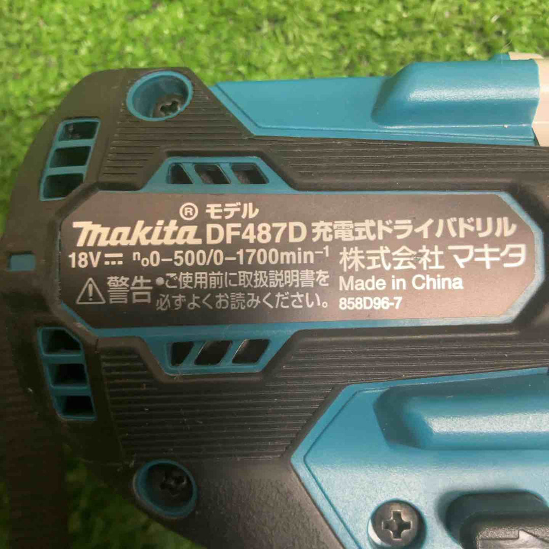 ★マキタ(makita) コードレスドリルドライバー DF487DZ【草加店】