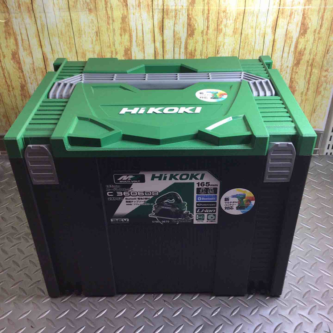 ★ハイコーキ(HIKOKI ※旧:日立工機) コードレスマルノコ C3606DB(2XPSZ)【川越店】