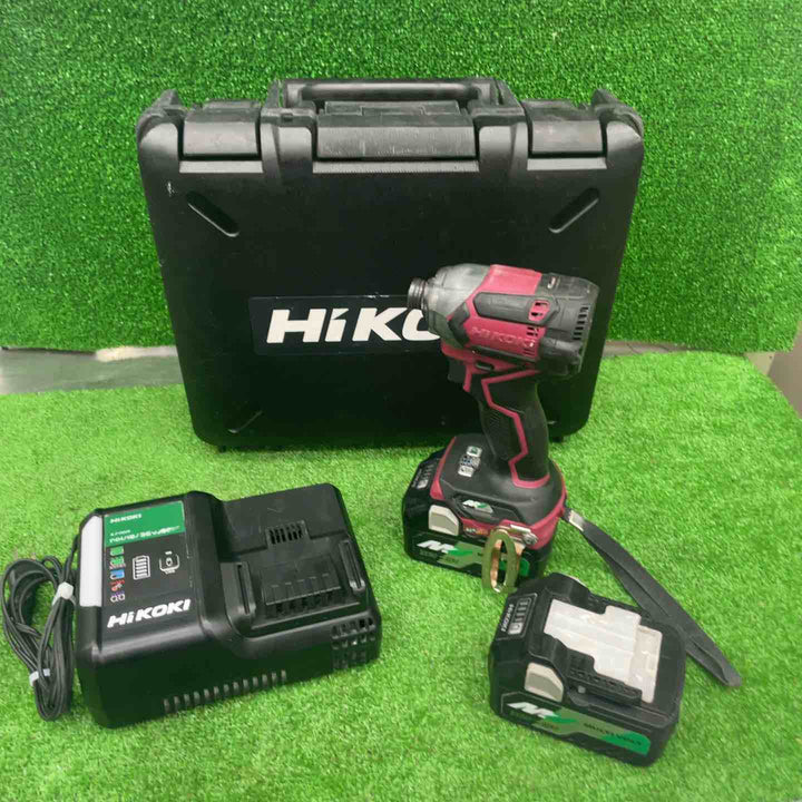 ★ハイコーキ(HIKOKI ※旧:日立工機) コードレスインパクトドライバー WH36DC(2XPR)【桶川店】