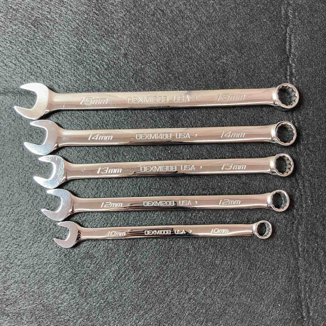 【中古美品】 Snap-on(スナップオン) OEXM100B/120B/130B/140B/150B フランクドライブコンビネーションレンチ 5本セット 【東大和店】