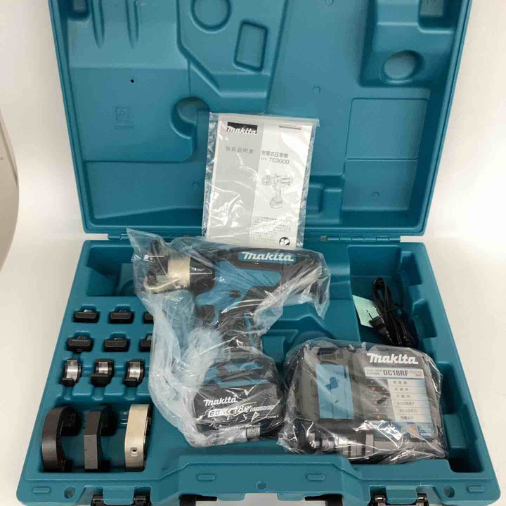 ★マキタ(makita) コードレス圧着機 TC300DRG【狭山】