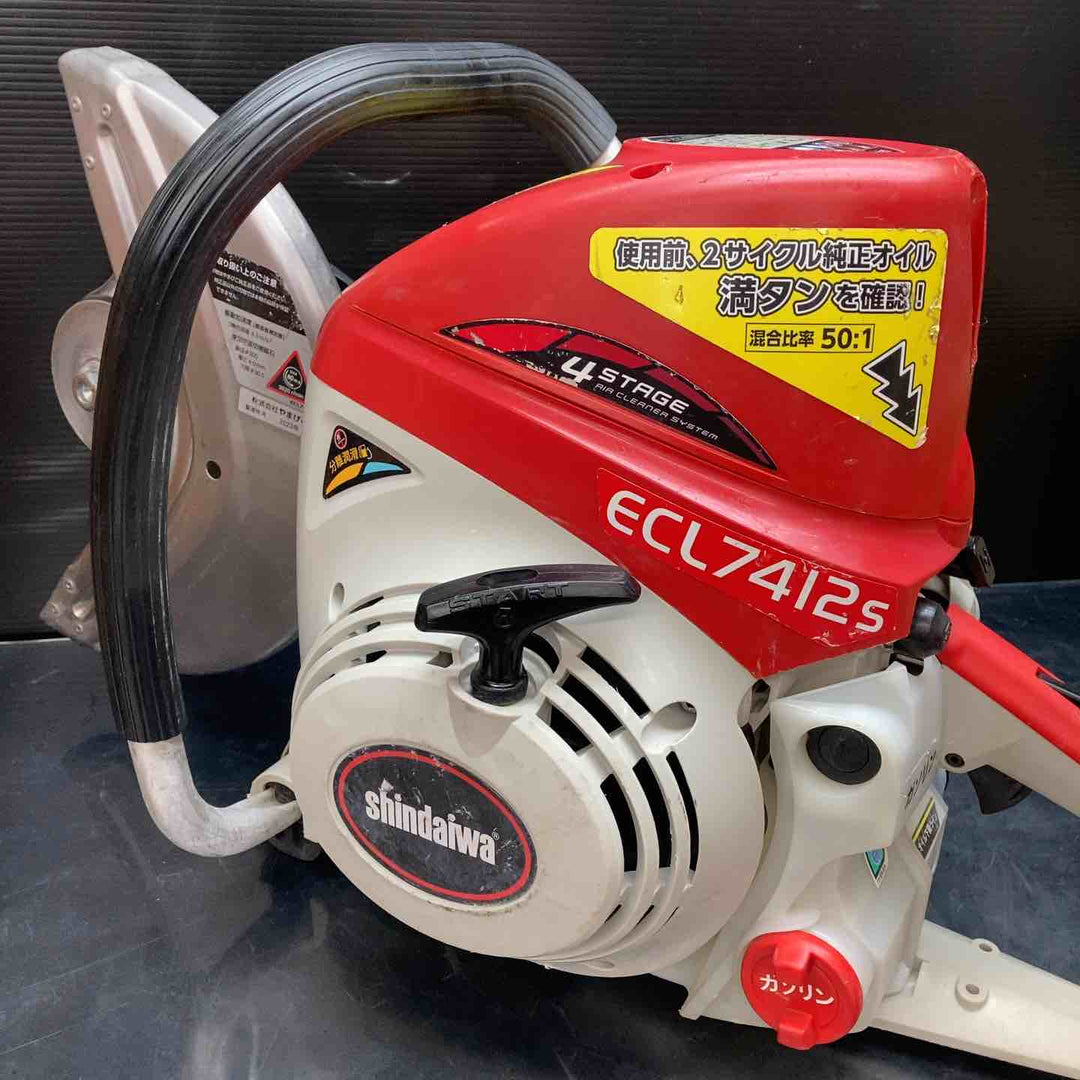 ◇新ダイワ(Shindaiwa) エンジンカッター スタンダードタイプ ECL7412S-CD【川越店】