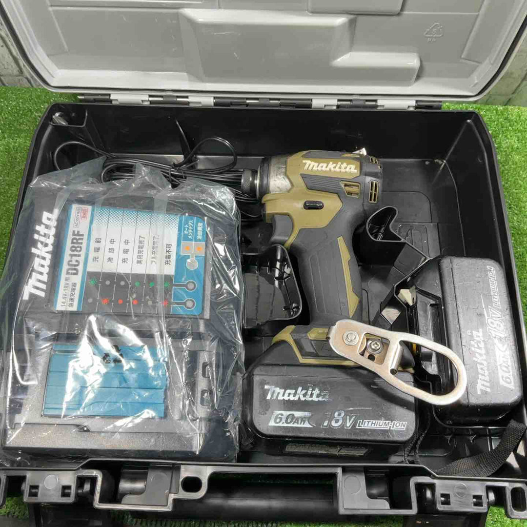 ★マキタ(makita) 18V コードレスインパクトドライバー TD173DRGXO オリーブ【川口店】