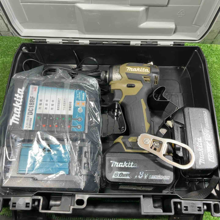 ★マキタ(makita) 18V コードレスインパクトドライバー TD173DRGXO オリーブ【川口店】