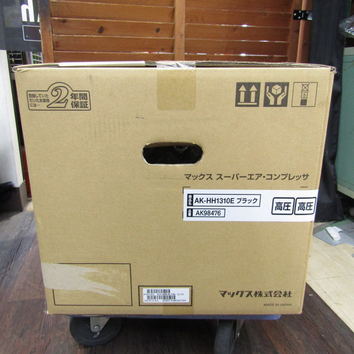 ★マックス(MAX) エアコンプレッサー AK-HH1310E_ブラック【町田店】