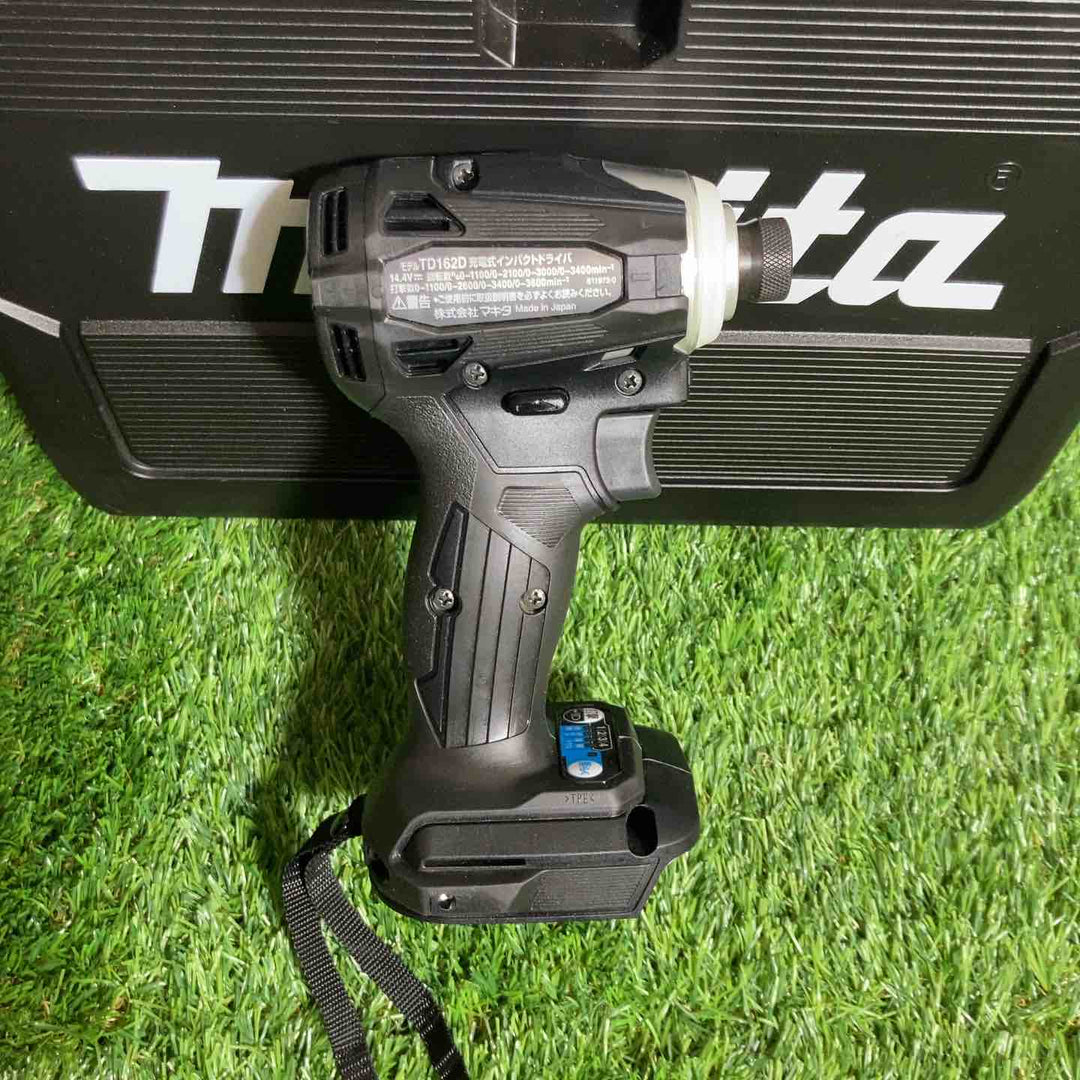 【中古品】★マキタ(makita) コードレスインパクトドライバー TD162DRGXB　18V6Ahバッテリー2個　充電器付属【戸田店】
