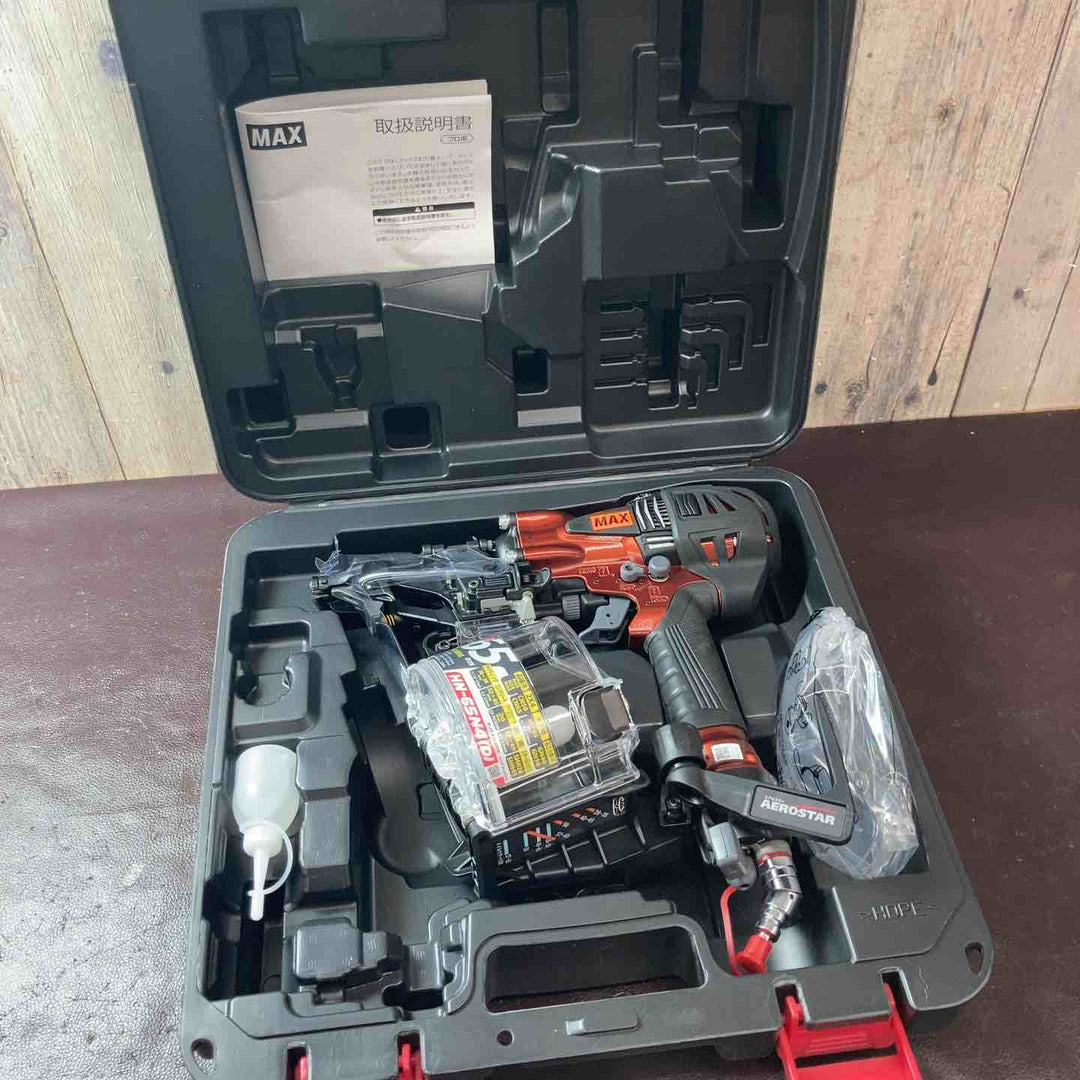 【未使用(店頭展示品)】マックス(MAX) 高圧エア釘打ち機 HN-65N4(D)-R【東大和店】