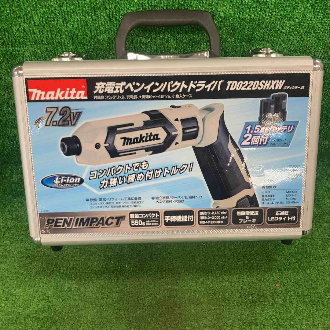 ★マキタ(makita) コードレスペンインパクトドライバー TD022DSHXW【川崎店】