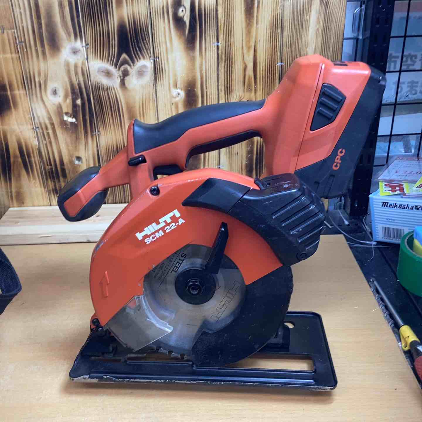 ◇ヒルティ(HILTI) コードレスチップソーカッター SCM22-A サーキュラーソー【越谷店】 ◇ヒルティ(HILTI) コードレスチップソーカッター SCM22-A