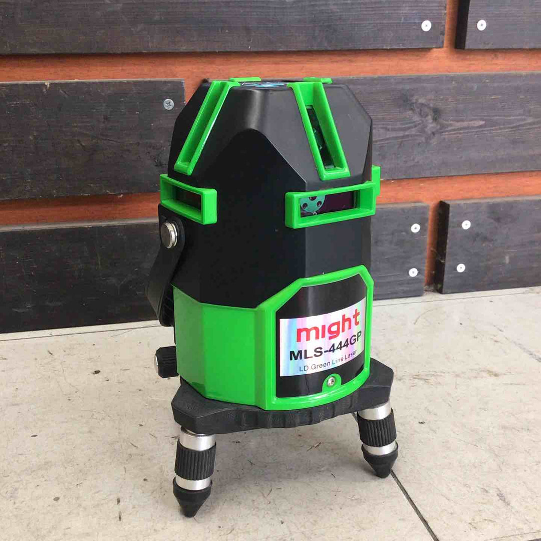 【中古品】 マイト工業/might グリーンレーザー墨出し器 MLS-444GP-R (受光器付き) 【鴻巣店】