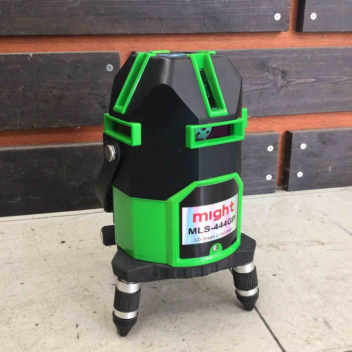 【中古品】 マイト工業/might グリーンレーザー墨出し器 MLS-444GP-R (受光器付き) 【鴻巣店】