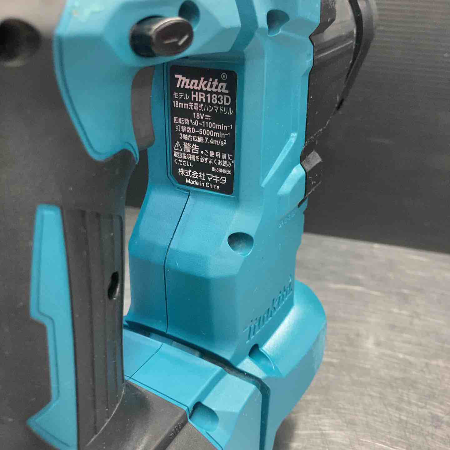 中古美品】 マキタ(makita) 18V コードレスハンマドリル HR183DRGX