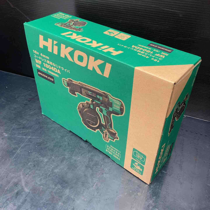 【未使用品】★ハイコーキ(HIKOKI ※旧:日立工機) コードレススクリュードライバー WF1804DA(NN)(本体のみ)【川越店】
