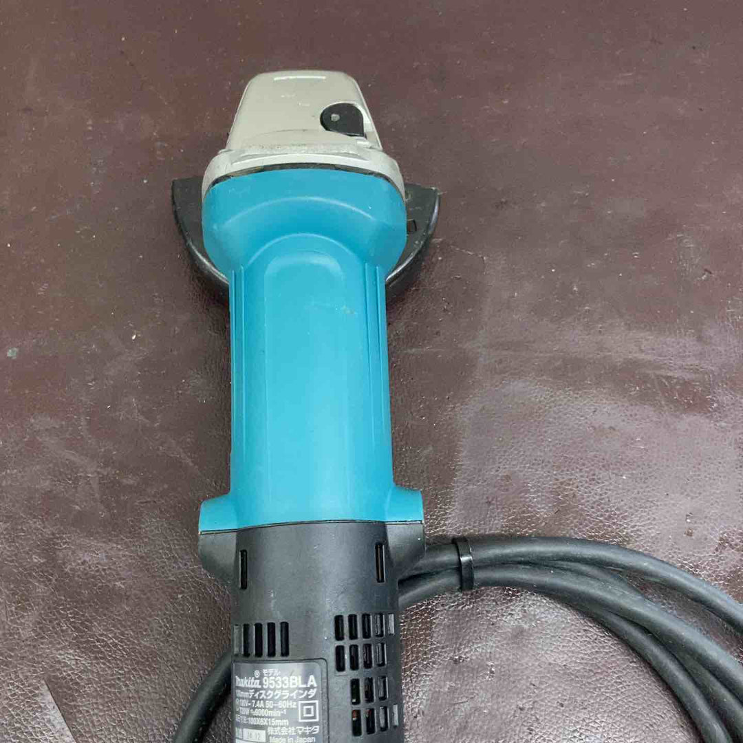 【中古品】☆マキタ(makita) ディスクグラインダ 低速高トルク ブレーキ付 100mm 9533BLA【東大和店】