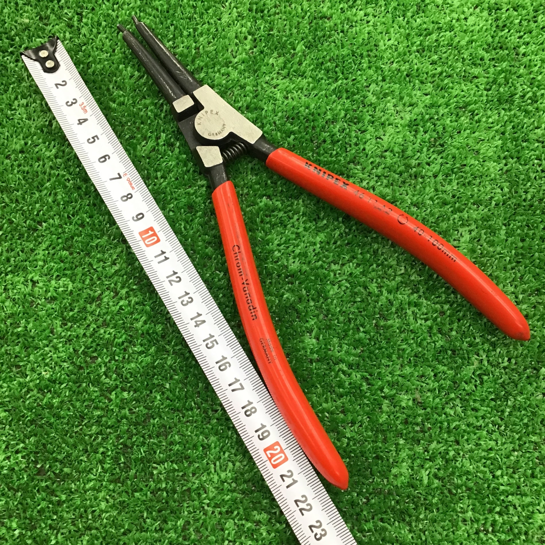 △クニペックス(KNIPEX) スナップリングプライヤー 穴用スナップリング 