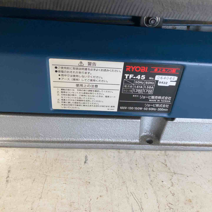 ◇リョービ(RYOBI) 糸ノコ盤 TF-45【鴻巣店】